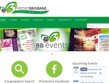 Tablet Screenshot of bremerbrisbane.org.au